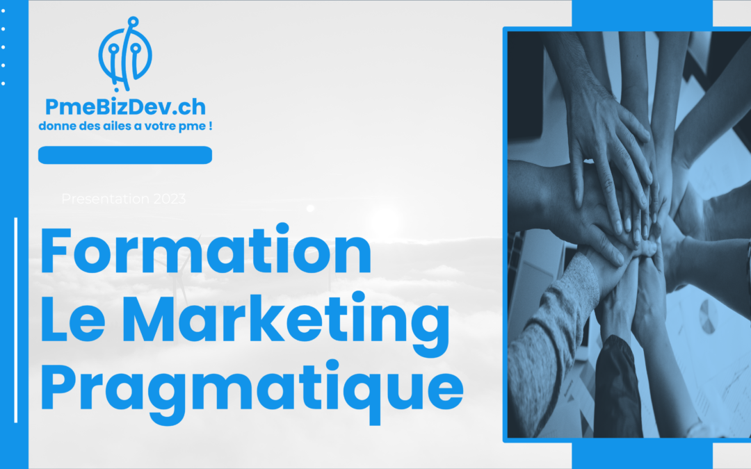 Formation “Le Marketing Pragmatique”